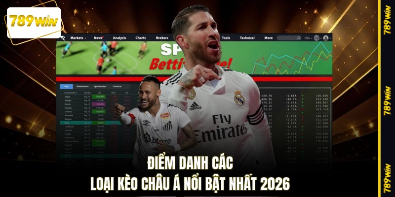 Điểm danh các loại kèo châu Á nổi bật nhất 2026