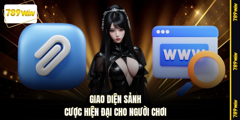 Giao diện sảnh cược hiện đại cho người chơi